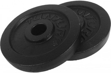 Tunturi Gietijzeren Halterschijf - 30 mm - 2 x 0,5 kg