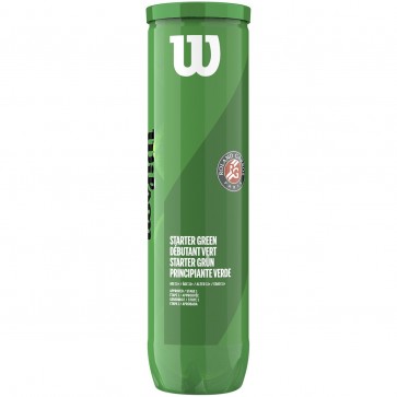 Wilson Starter Green Tennisbal, Blik 4 Stuks