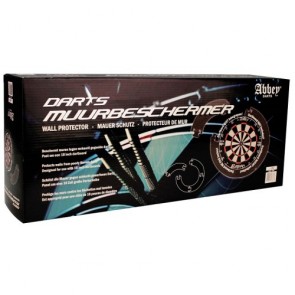 ABBEY-DARTS DART MUURBESCHERMER KLEUR ZWART
